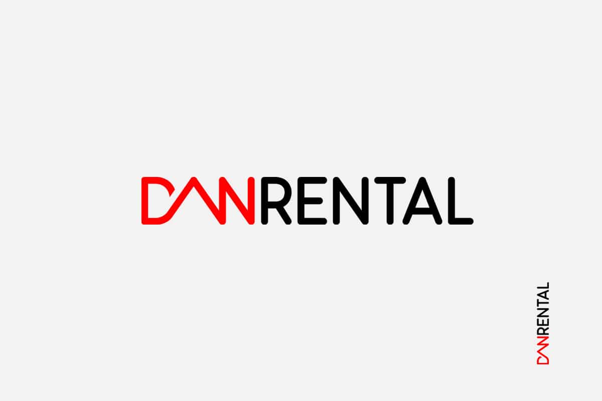 Logo dla firmy DanRental z Poznania zajmującej się wynajmem podnośników