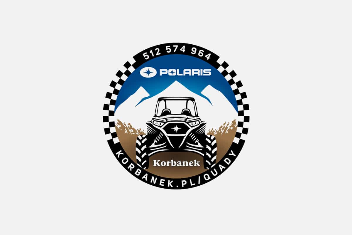 Logo / wlepka dla Polaris i Korbanek